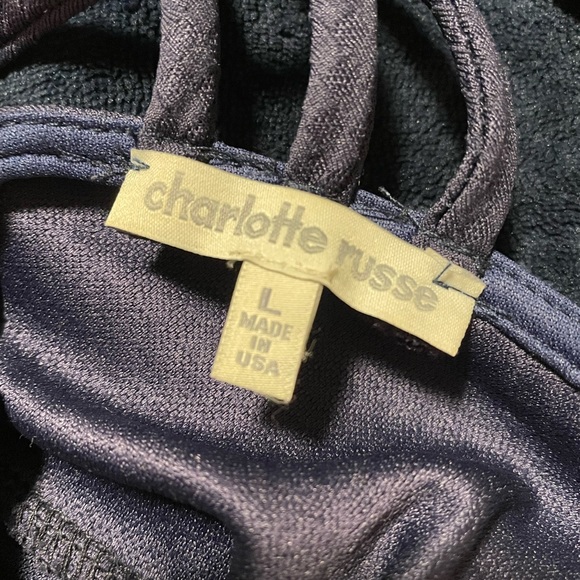 Charlotte Russe navy blue dress - Picture 8 of 8